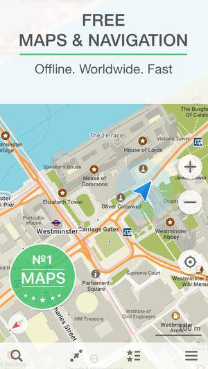 نقشه و جی پی اس آفلاین Offline Maps Nav