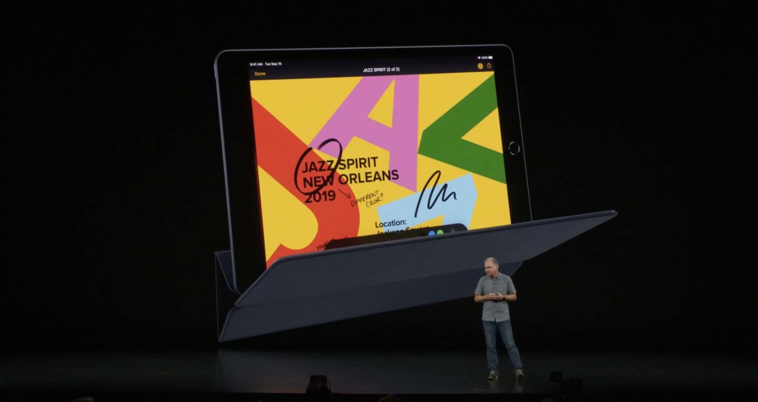 ایپد جدید در رویداد 2019 اپل