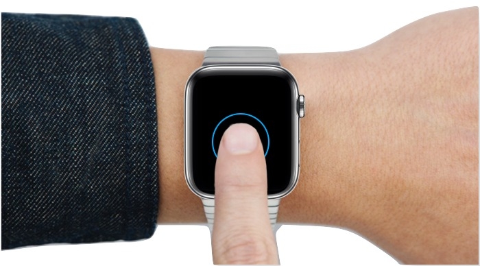 apple watch force touch feature apple service