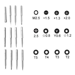 پیچ گوشتی و ابزار آلات یاکسون مدل YX-386