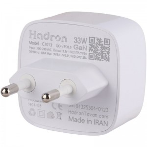 شارژر هادرون 33 وات مدل C1013