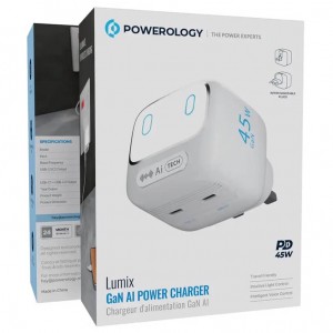 آداپتور Powerology Lumix GaN AI