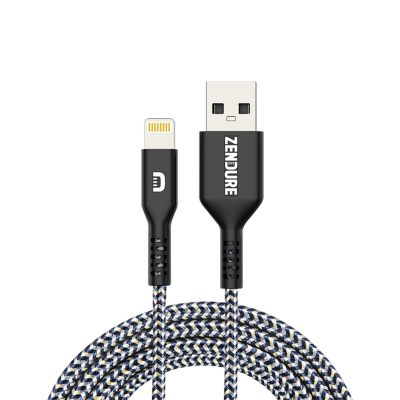 کابل-شارژ-کنفی-USB-به-لایتنینگ-برند-زندیور