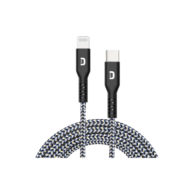 کابل شارژ کنفی تایپ سی به لایتنینگ برند زندیور | iPhone Zendure SuperCord USB-C to Lightning Cable