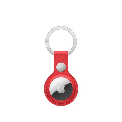 airtag-leather-key-ring-red