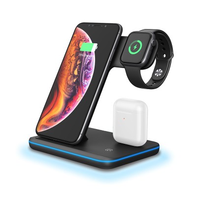 Mobile-Phone-Three-in-One-Wireless-Charger