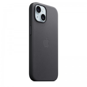 Iphone-15-Leather-case-black