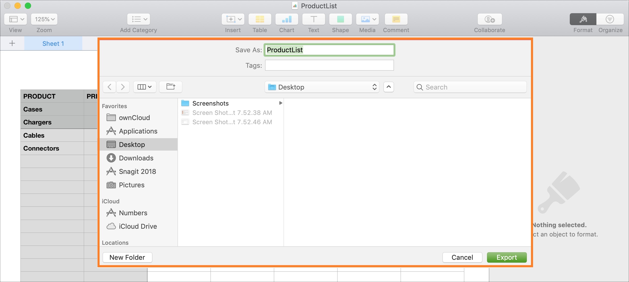 چگونگی تبدیل یک فایل Numbers به Excel در مک و iOS