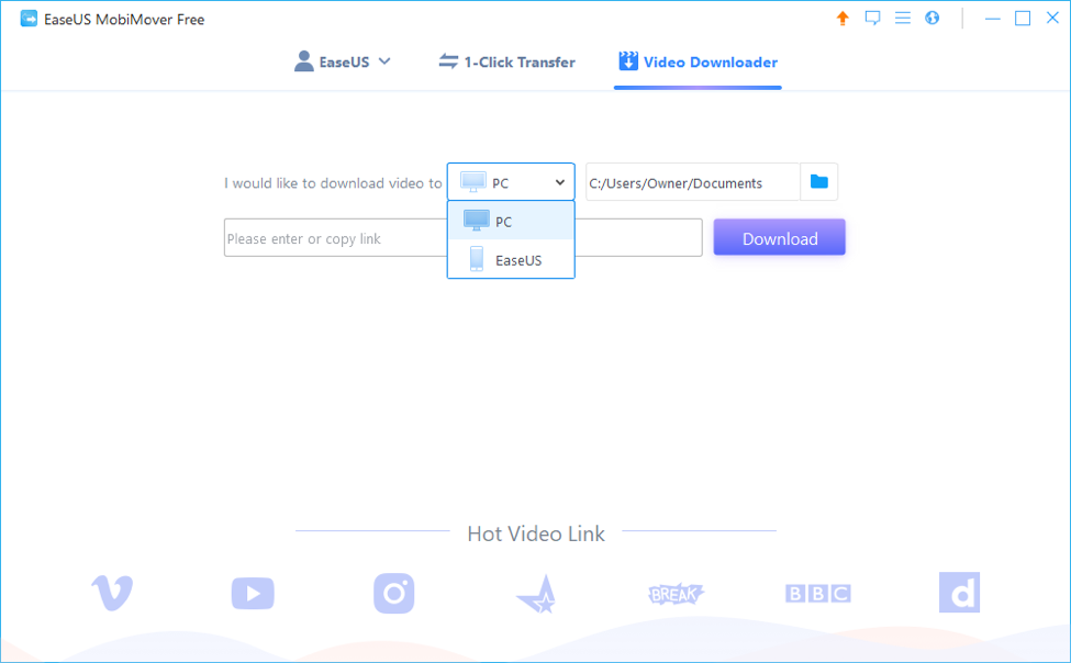 نحوه استفاده از نرم افزار Ease US MobiMover