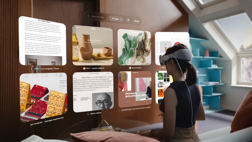 عینک واقعیت مجازی اپل ویژن پرو