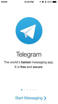 پیام رسان تلگرام  Telegram Messenger