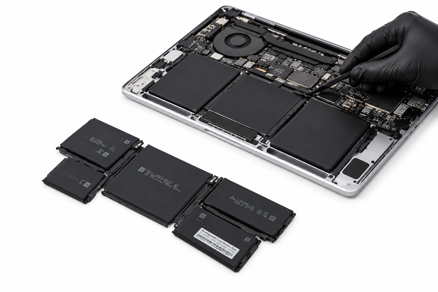 تعویض باتری مک بوک ایر
