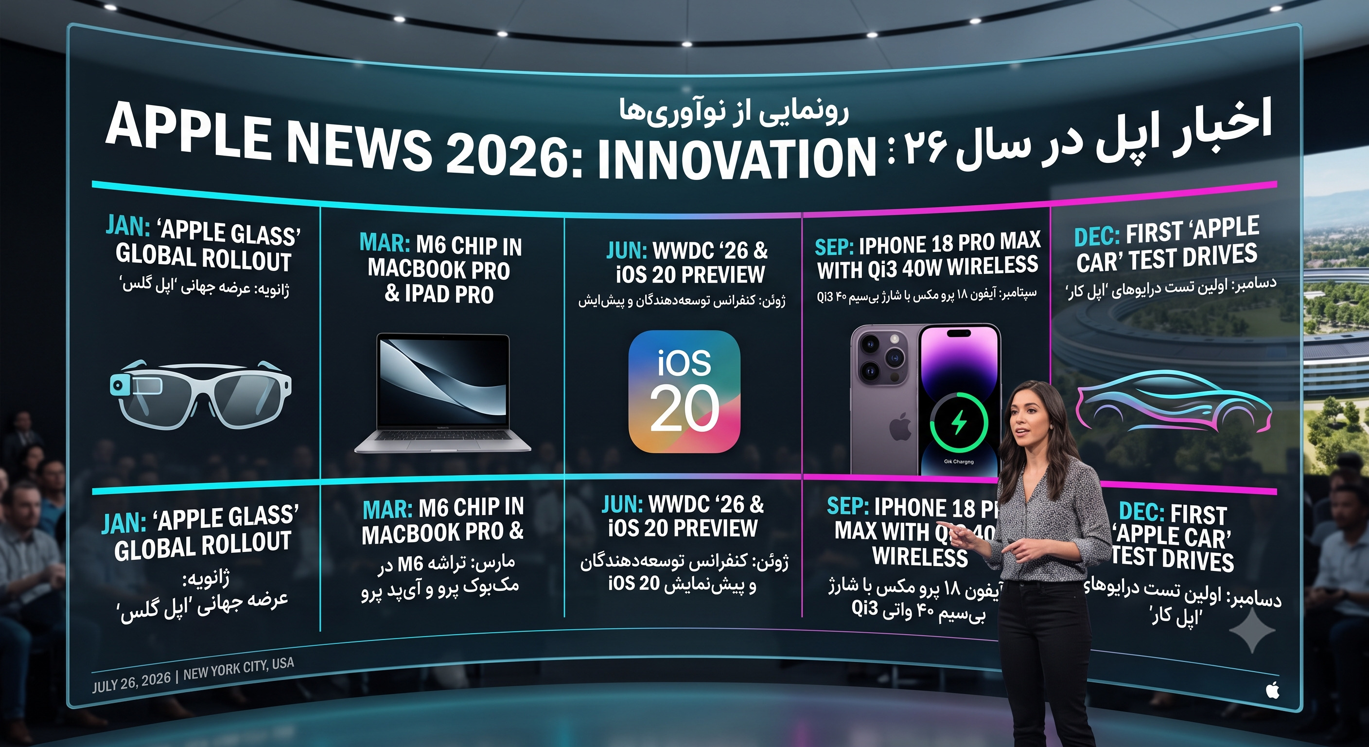 اخبار 2026 اپل