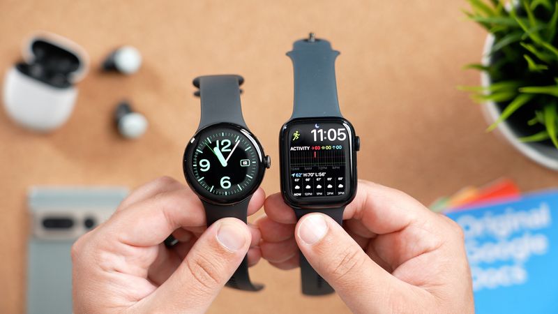 pixel watch vs apple watch 2022