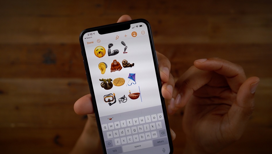 ایموجی emoji در ios 13.2