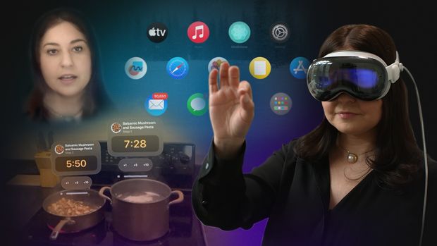 عینک واقعیت مجازی اپ ویژن پرو
